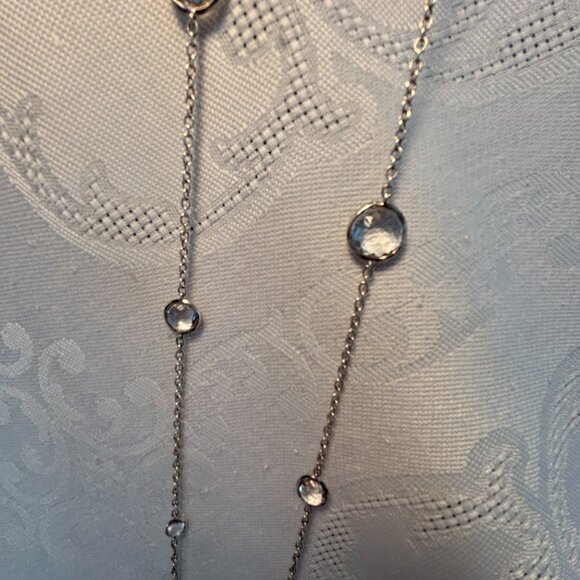 IPPOLITA Sterling Silver Rock Candy® Lollipop Station Necklace in Clear Quartz - Picture 5 of 6